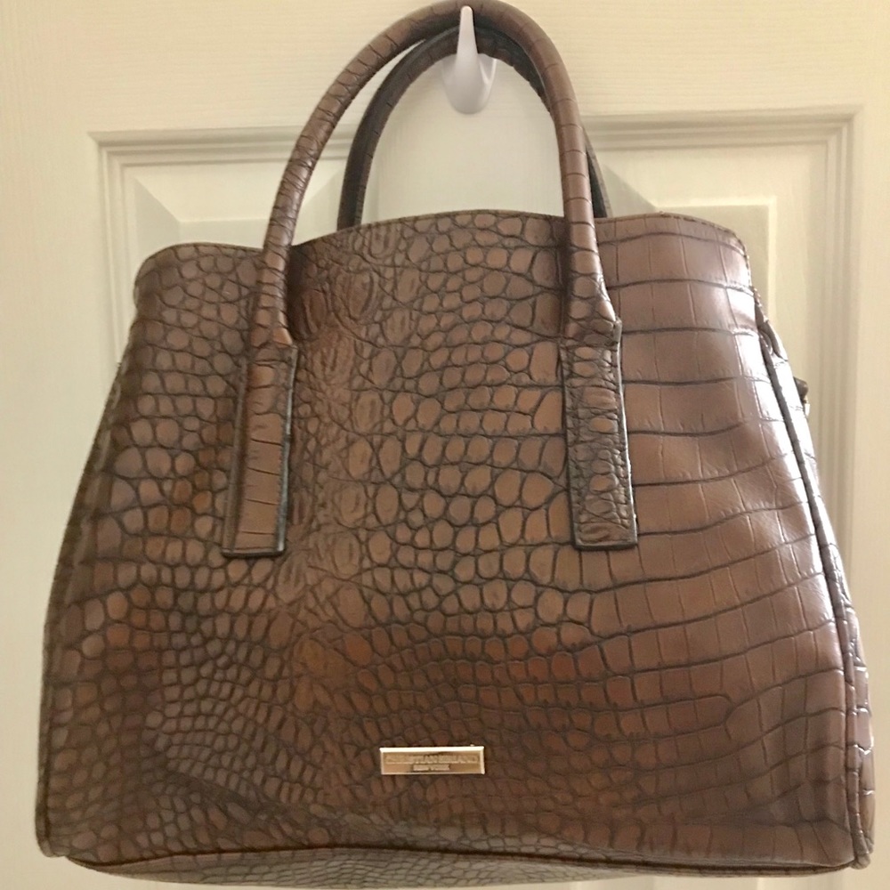 Christian Siriano Brown Shoulder Bag